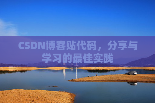 CSDN博客贴代码,分享与学习的最佳实践